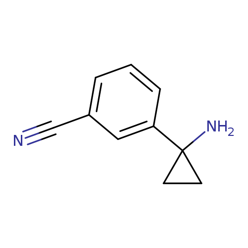 3-(1-Aminocyclopropyl)benzonitrile