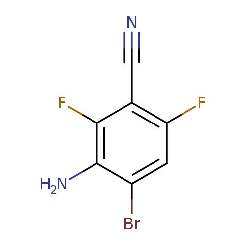3-Amino-4-bromo-2,6-difluorobenzonitrile