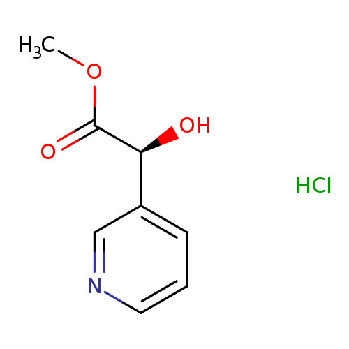 methyl(2S)-2-hydroxy-2-(pyridin-3-yl)acetatehydrochloride