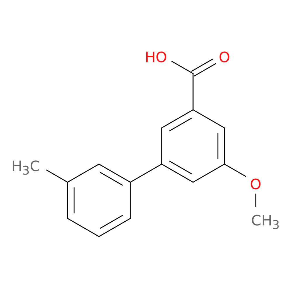 5-Methoxy-3-(3-methylphenyl)benzoic acid