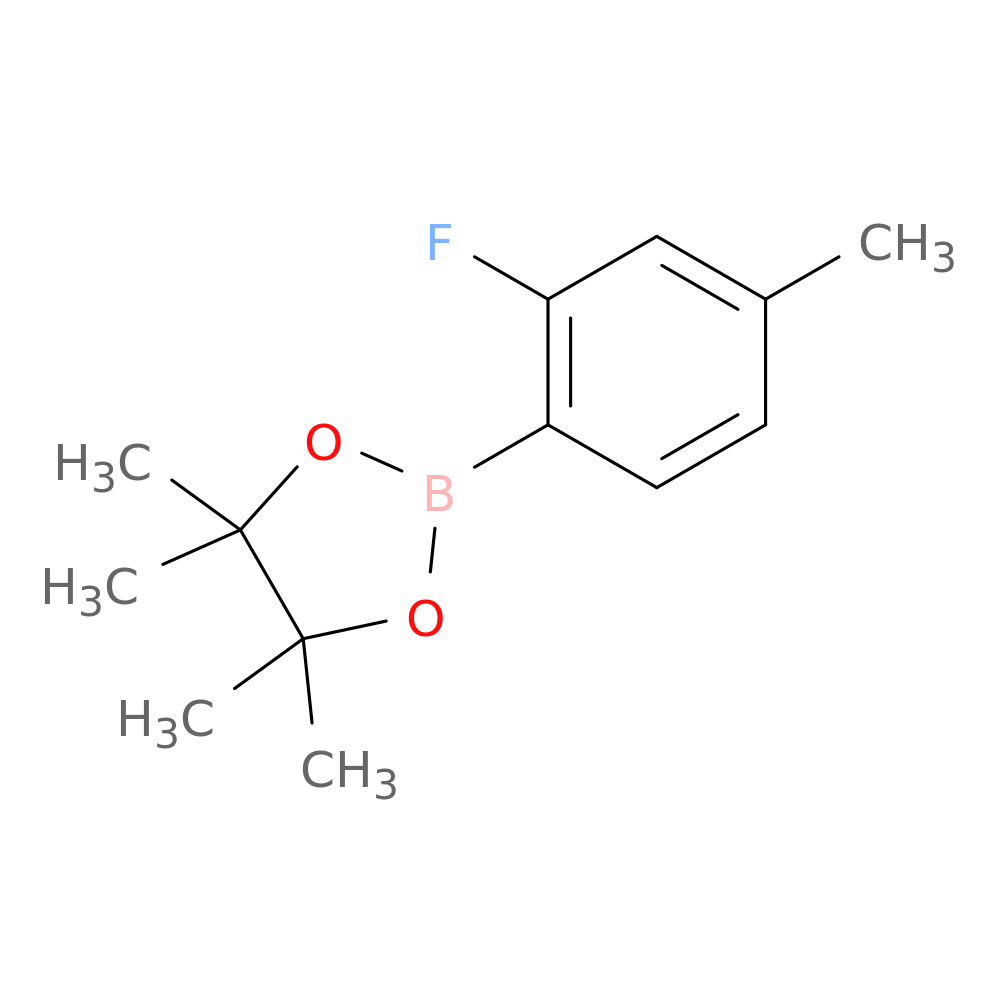 2-(2-Fluoro-4-methylphenyl)-4,4,5,5-tetramethyl-1,3,2-dioxaborolane