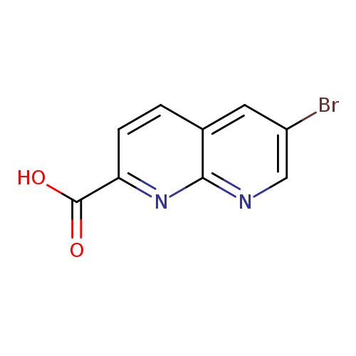 6-bromo-1,8-naphthyridine-2-carboxylic acid