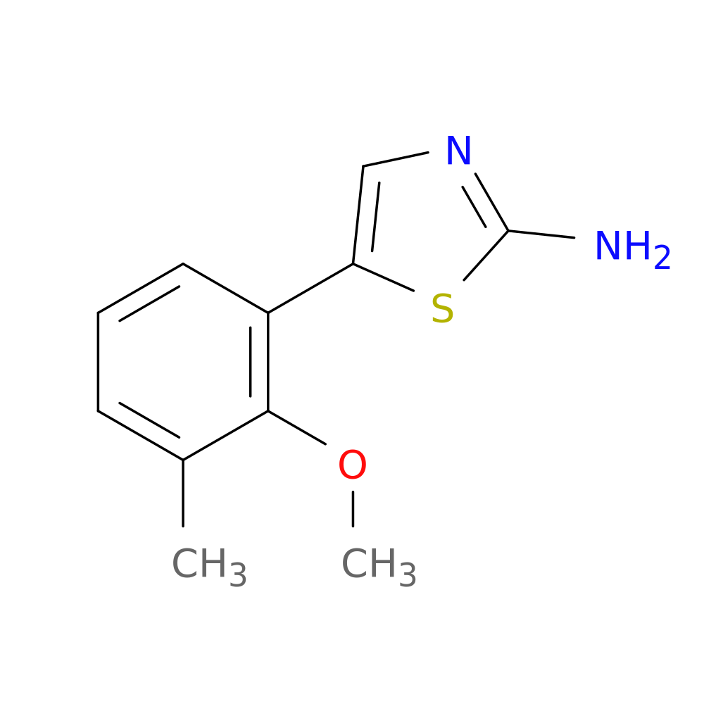 5-(2-methoxy-3-methylphenyl)thiazol-2-amine