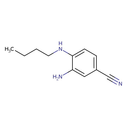 3-Amino-4-(butylamino)benzonitrile