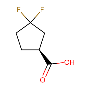 Cyclopentanecarboxylic acid, 3,3-difluoro-, (1S)-