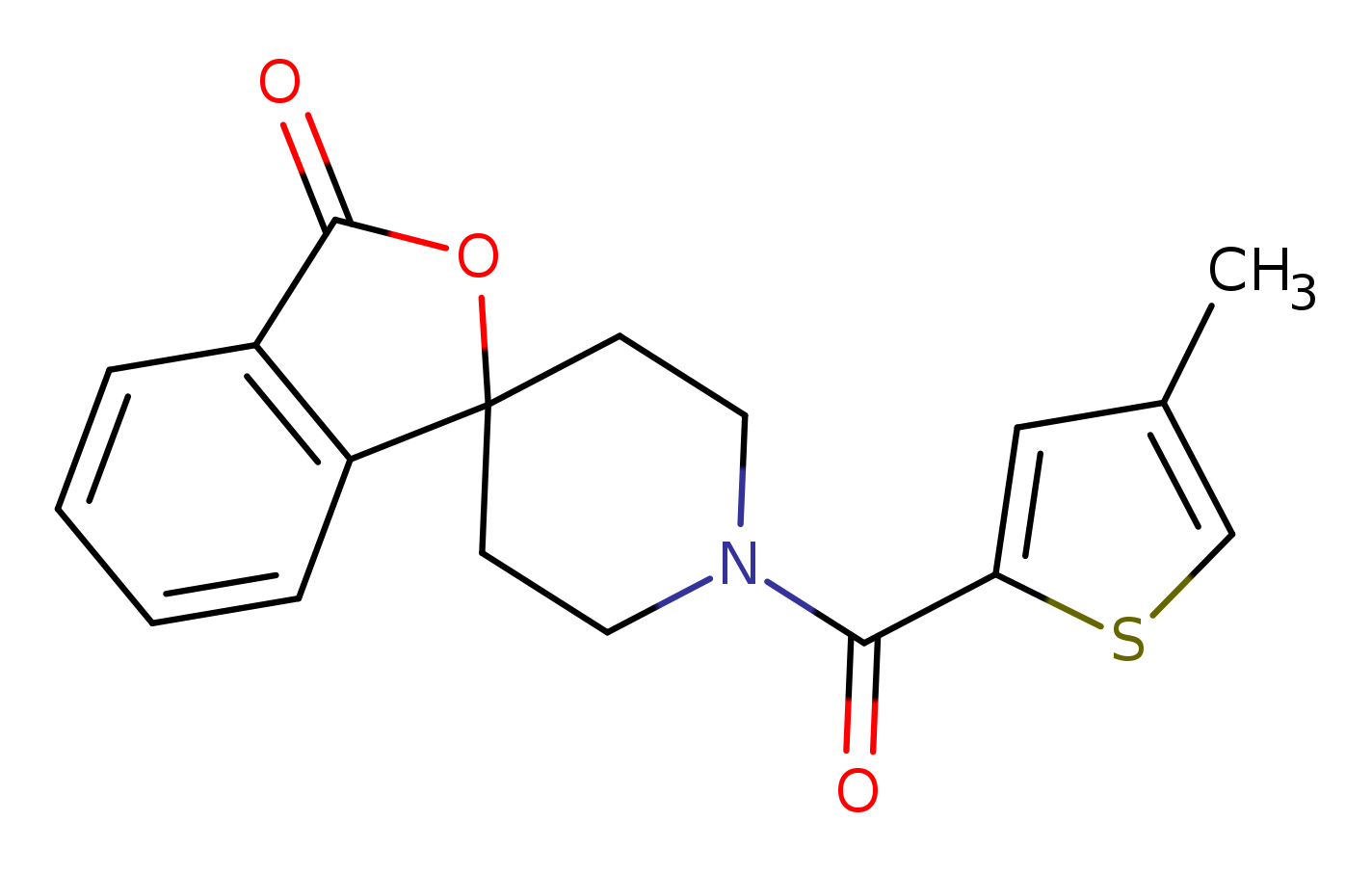 1'-(4-methylthiophene-2-carbonyl)-3H-spiro[2-benzofuran-1,4'-piperidine]-3-one