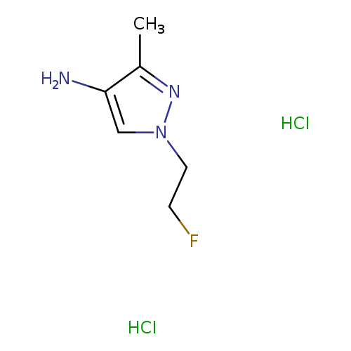 1-(2-Fluoroethyl)-3-methyl-1H-pyrazol-4-amine dihydrochloride