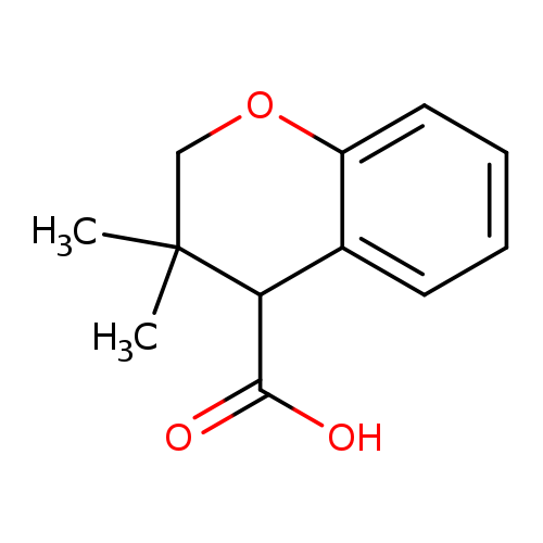 3,3-dimethyl-3,4-dihydro-2H-1-benzopyran-4-carboxylicacid