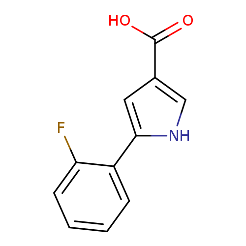 5-(2-Fluorophenyl)-1H-pyrrole-3-carboxylic acid