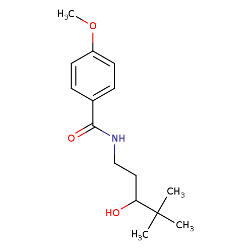 N-(3-hydroxy-4,4-dimethylpentyl)-4-methoxybenzamide