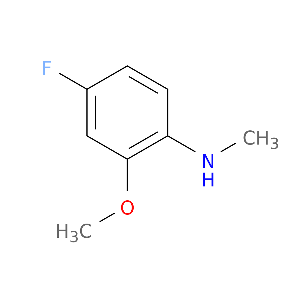 4-Fluoro-2-methoxy-N-methylaniline