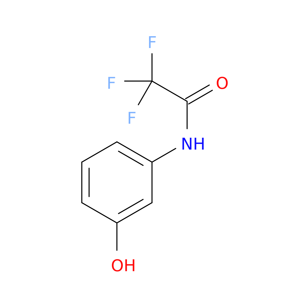 Acetamide, 2,2,2-trifluoro-N-(3-hydroxyphenyl)-