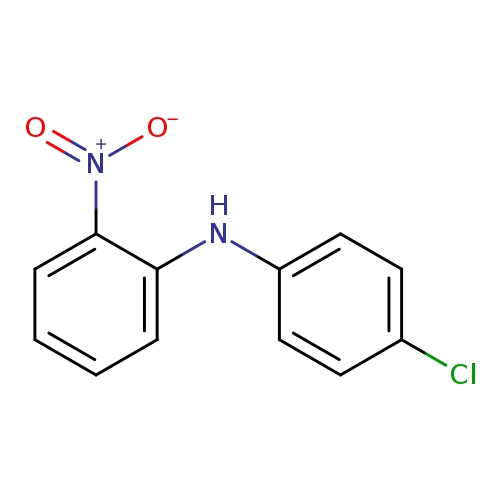 Benzenamine, N-(4-chlorophenyl)-2-nitro-