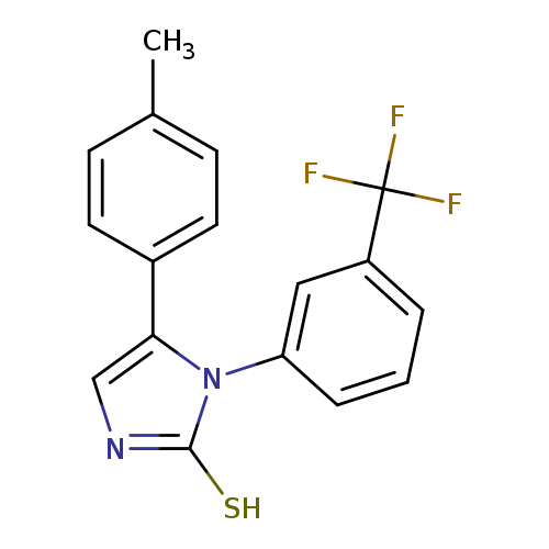 5-(4-Methylphenyl)-1-[3-(trifluoromethyl)phenyl]-1H-imidazole-2-thiol