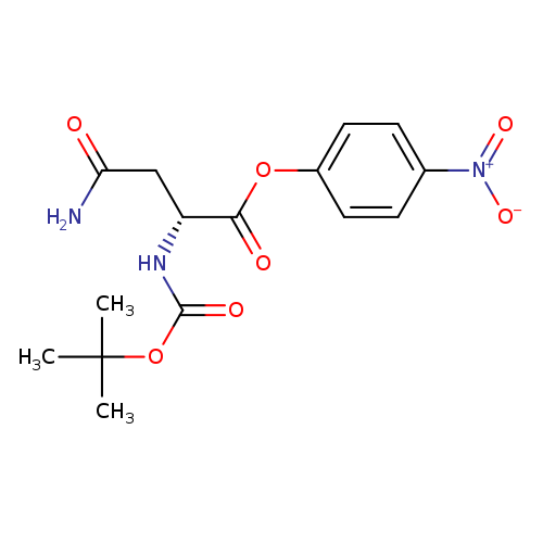 (R)-4-Nitrophenyl 4-amino-2-((tert-butoxycarbonyl)amino)-4-oxobutanoate