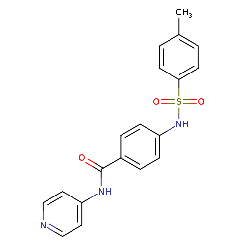 4-(4-methylbenzenesulfonamido)-N-(pyridin-4-yl)benzamide