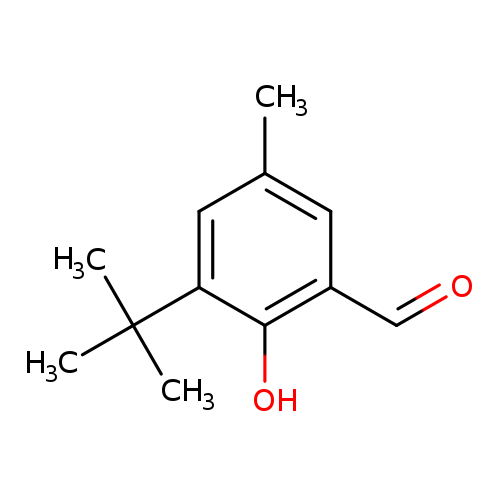 Benzaldehyde, 3-(1,1-dimethylethyl)-2-hydroxy-5-methyl-