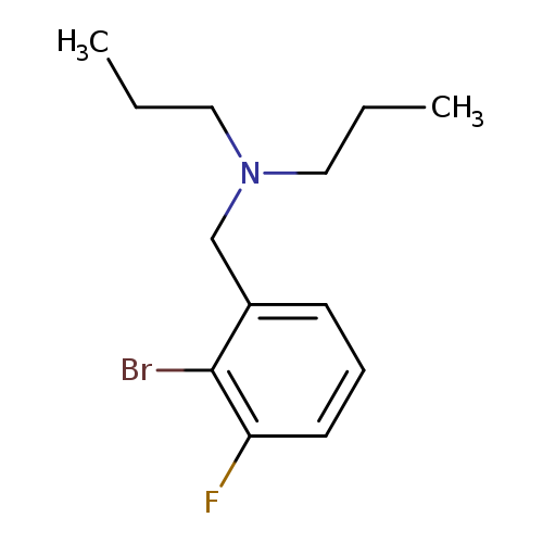 [(2-Bromo-3-fluorophenyl)methyl]dipropylamine