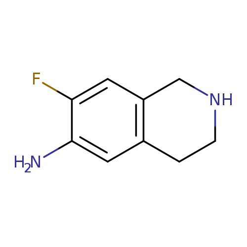 6-Isoquinolinamine, 7-fluoro-1,2,3,4-tetrahydro-
