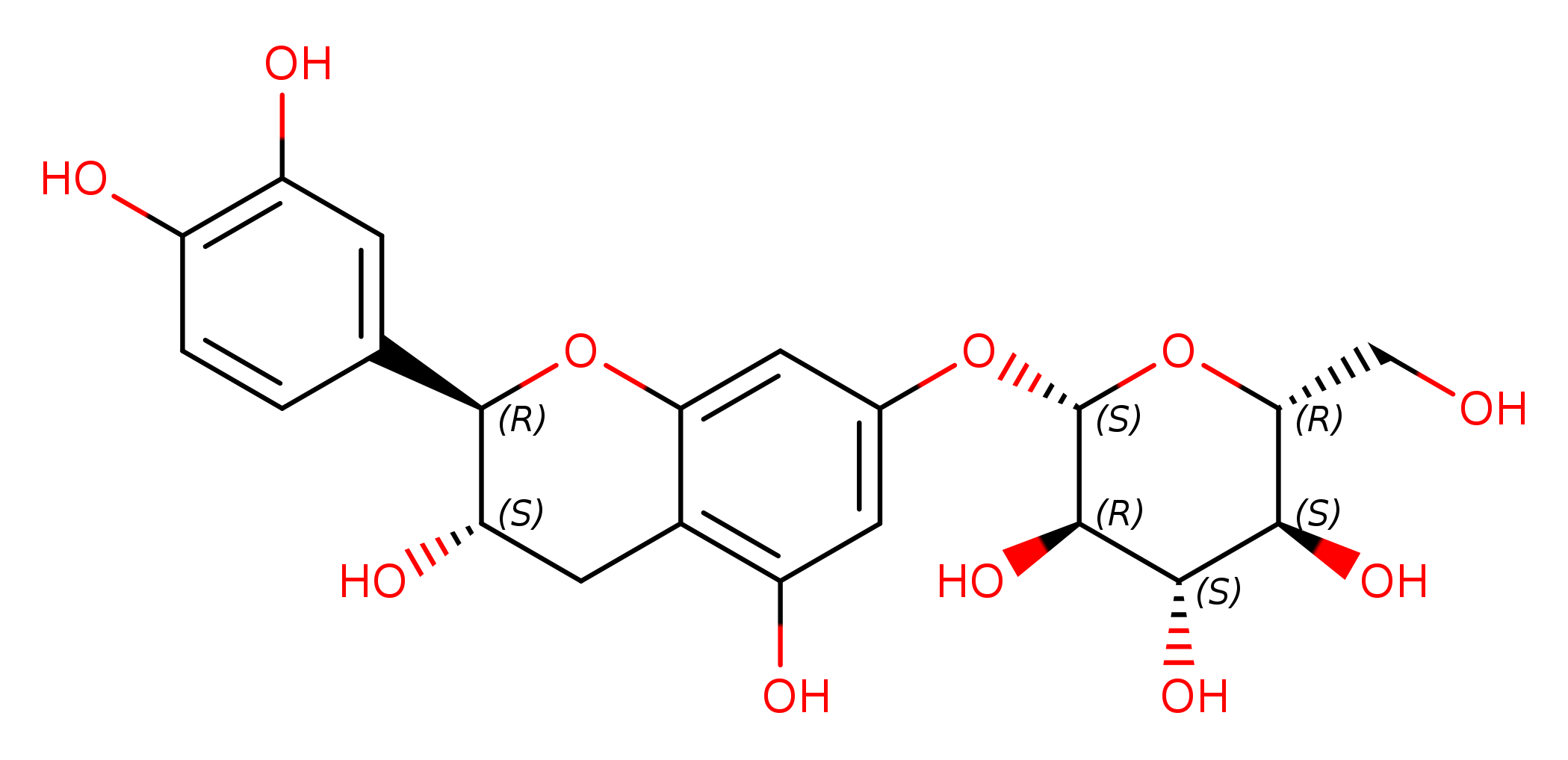 (2S,3R,4S,5S,6R)-2-(((2R,3S)-2-(3,4-Dihydroxyphenyl)-3,5-dihydroxychroman-7-yl)oxy)-6-(hydroxymethyl)tetrahydro-2H-pyran-3,4,5-triol