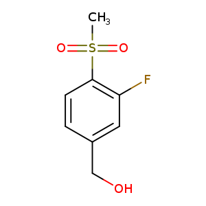 (3-Fluoro-4-methanesulfonylphenyl)methanol