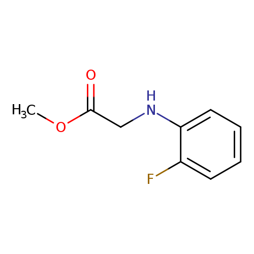 GLYCINE, N-(2-FLUOROPHENYL)-, METHYL ESTER