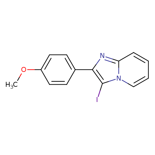 3-iodo-2-(4-methoxyphenyl)imidazo[1,2-a]pyridine