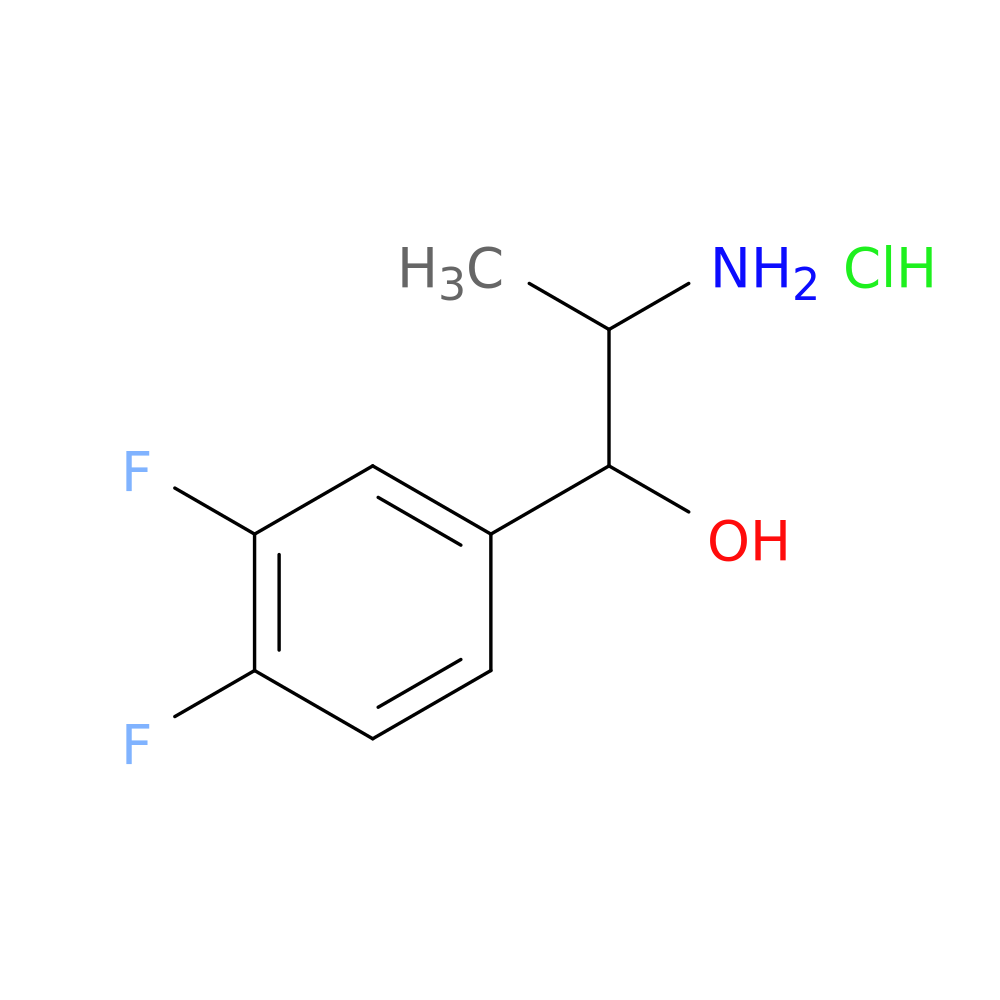 2-amino-1-(3,4-difluorophenyl)propan-1-ol hydrochloride