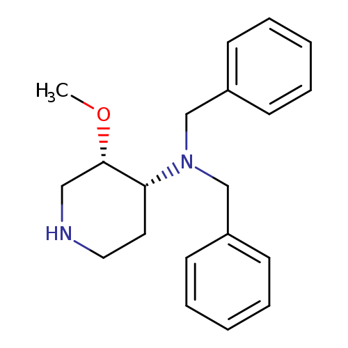 (3S,4R)-N,N-dibenzyl-3-methoxypiperidin-4-amine