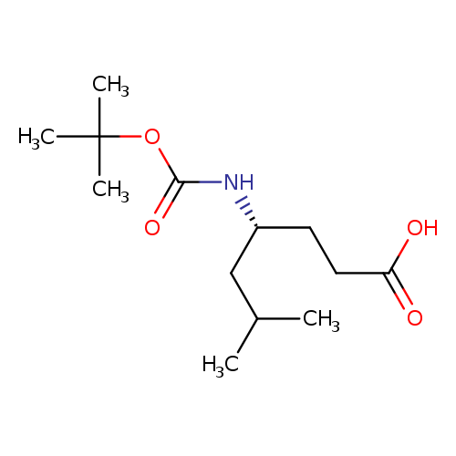 (R)-4-(Boc-amino)-6-methylheptanoic acid