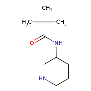2,2-dimethyl-N-(piperidin-3-yl)propanamide