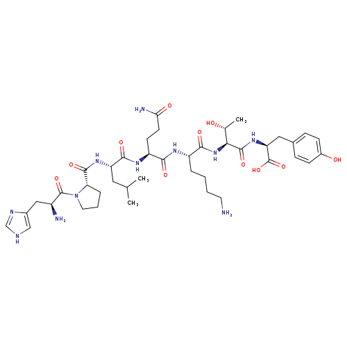 L-Tyrosine, L-histidyl-L-prolyl-L-leucyl-L-glutaminyl-L-lysyl-L-threonyl-
