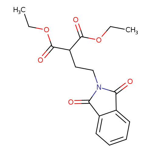 1,3-diethyl2-[2-(1,3-dioxo-2,3-dihydro-1H-isoindol-2-yl)ethyl]propanedioate