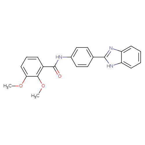 N-[4-(1H-1,3-benzodiazol-2-yl)phenyl]-2,3-dimethoxybenzamide
