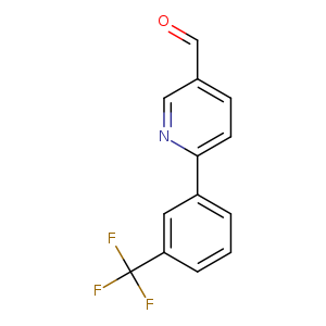 6-[3-(trifluoromethyl)phenyl]pyridine-3-carbaldehyde