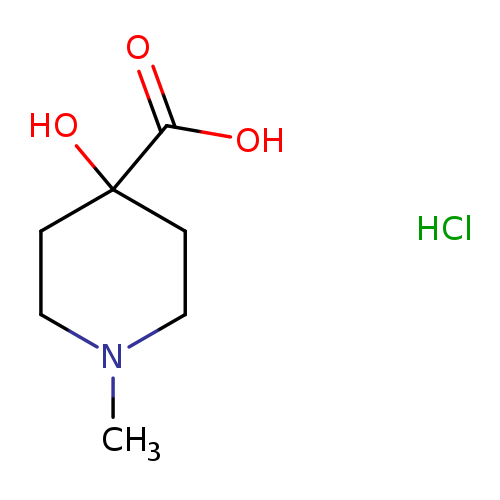 4-Hydroxy-1-methylpiperidine-4-carboxylic acid hydrochloride