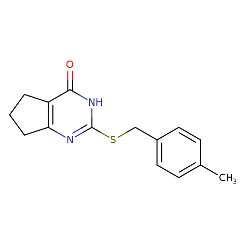 2-{[(4-methylphenyl)methyl]sulfanyl}-3H,4H,5H,6H,7H-cyclopenta[d]pyrimidin-4-one