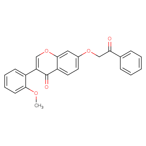 3-(2-methoxyphenyl)-7-(2-oxo-2-phenylethoxy)-4H-chromen-4-one