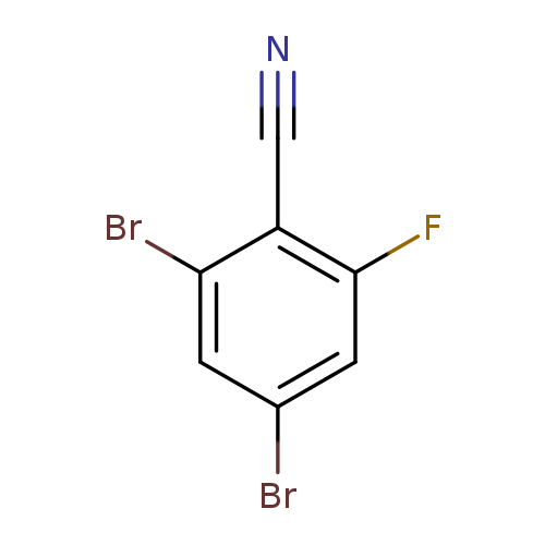 Benzonitrile, 2,4-dibromo-6-fluoro-
