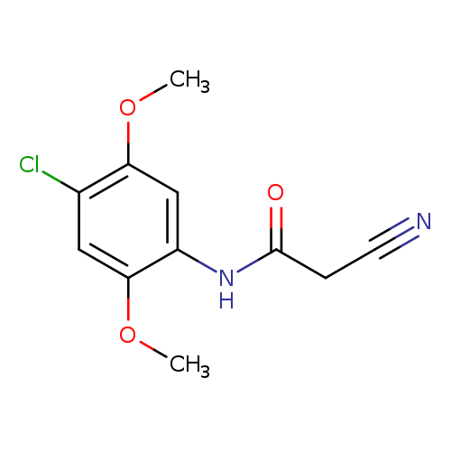 N-(4-Chloro-2,5-dimethoxyphenyl)-2-cyanoacetamide
