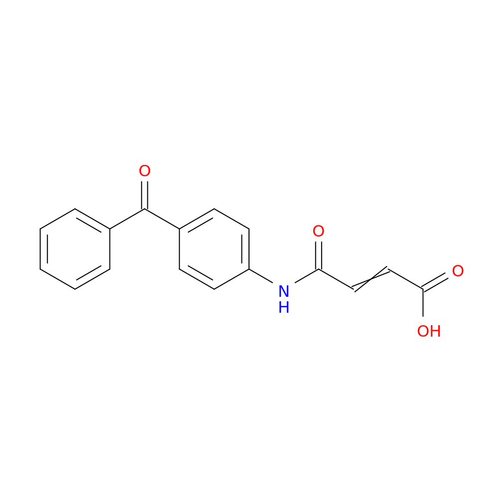 (Z)-4-((4-Benzoylphenyl)amino)-4-oxobut-2-enoic acid