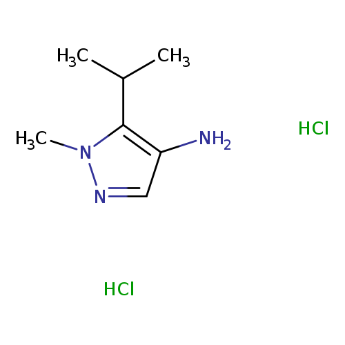 1-methyl-5-(propan-2-yl)-1H-pyrazol-4-amine dihydrochloride