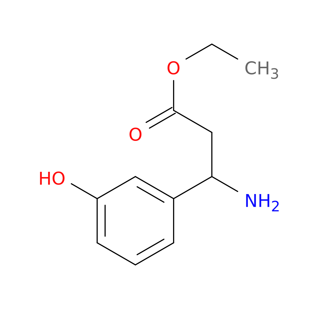 Ethyl 3-amino-3-(3-hydroxyphenyl)propanoate