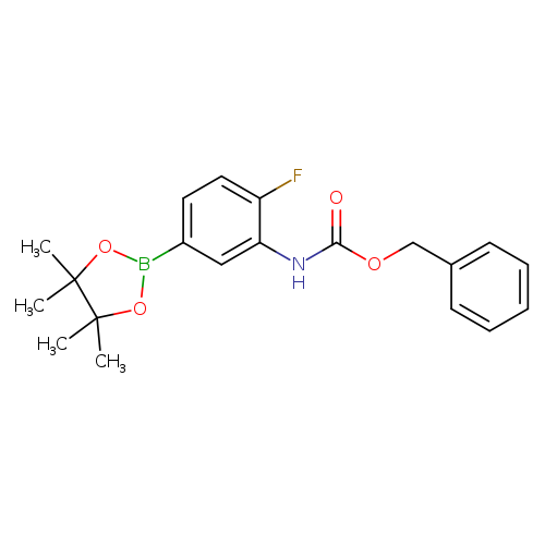 3-(Benzyloxycarbonylamino)-4-fluorophenylboronic acid, pinacol ester