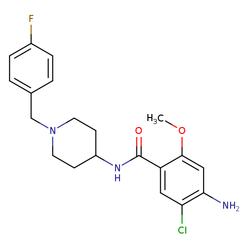 Benzamide,4-amino-5-chloro-N-[1-[(4-fluorophenyl)methyl]-4-piperidinyl]-2-methoxy-