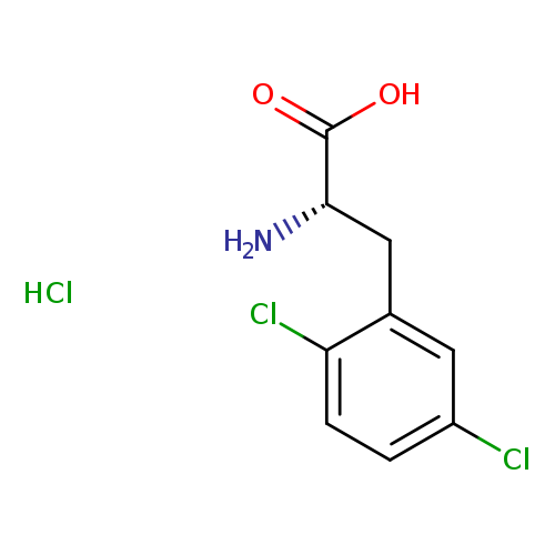 Phenylalanine, 2,5-dichloro-, hydrochloride (9CI)