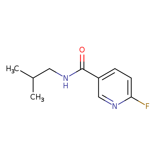 6-fluoro-N-(2-methylpropyl)pyridine-3-carboxamide