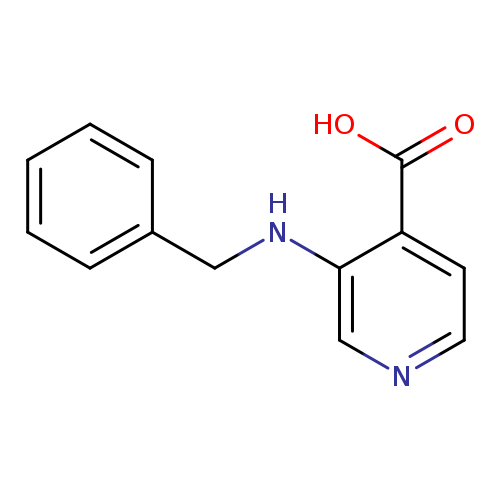 3-(benzylamino)pyridine-4-carboxylic acid
