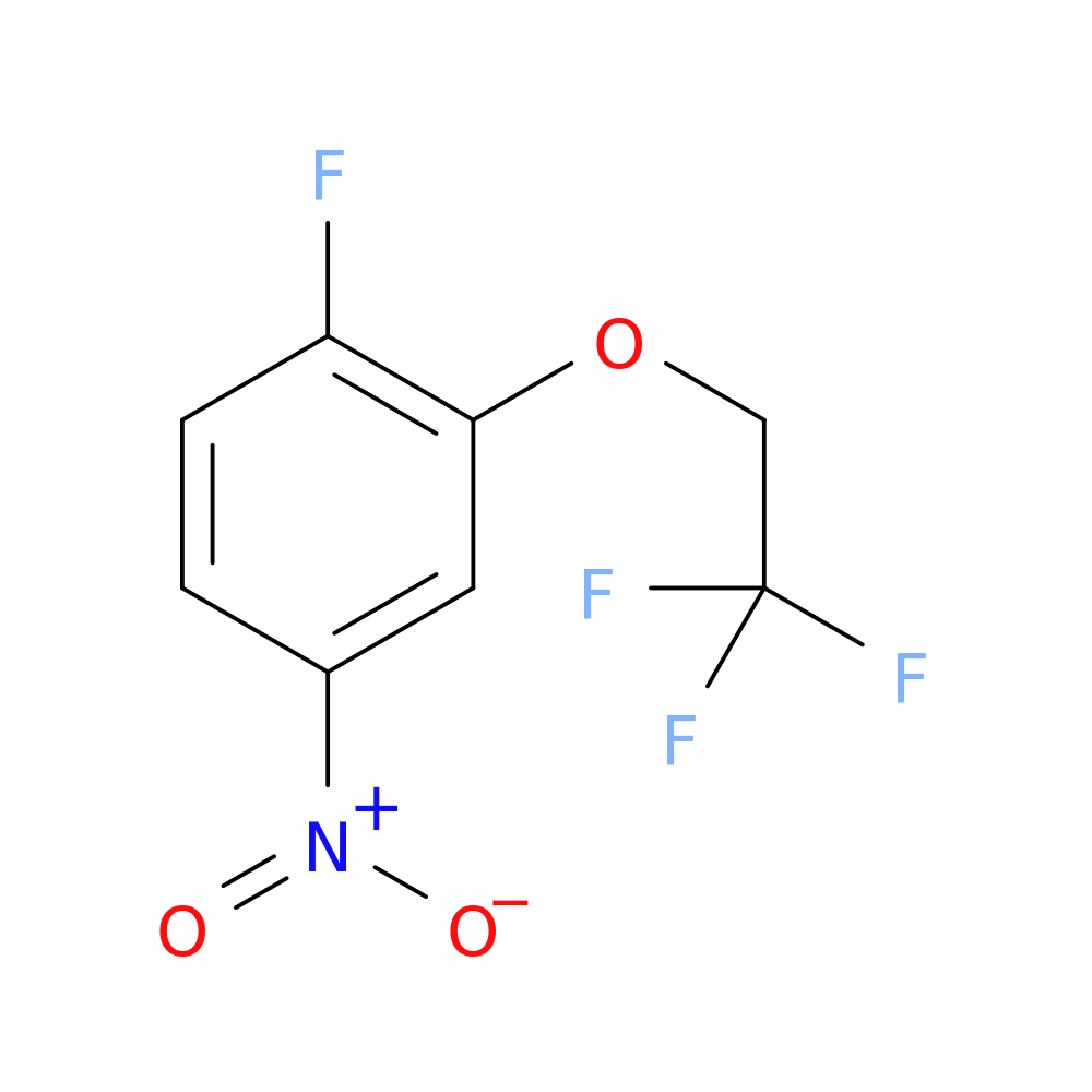 1-Fluoro-4-nitro-2-(2,2,2-trifluoroethoxy)benzene
