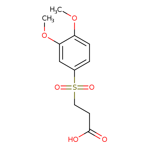 3-(3,4-dimethoxybenzenesulfonyl)propanoic acid